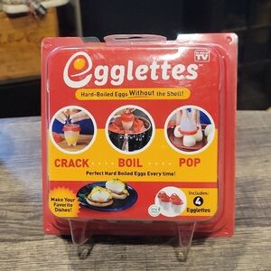 5 For 25.00/Egglettes For Easy Boiled Eggs! BRAND NEW!